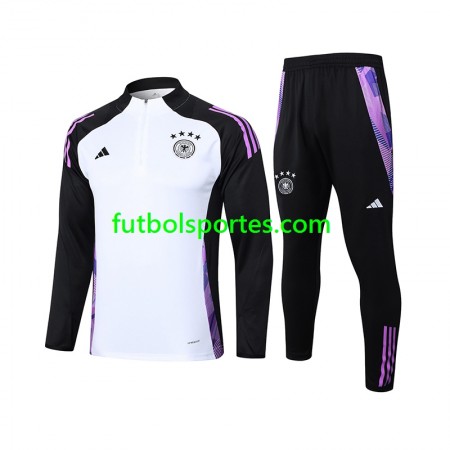 Alemania Sudadera de Entrenamiento Trajes Blanco 2024